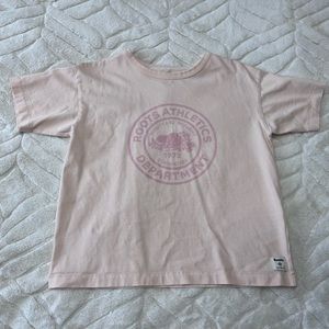 small Roots shirt never-worn discontinued